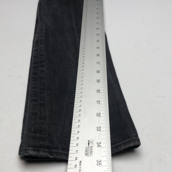 RARE ROCK & REPUBLIC BERLIN SKINNY JEANS 25x34 BLACKWASH MADE IN USA 🇺🇸 - Picture 8 of 14